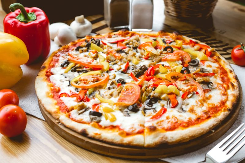 Hawaii Vegetarian Pizza