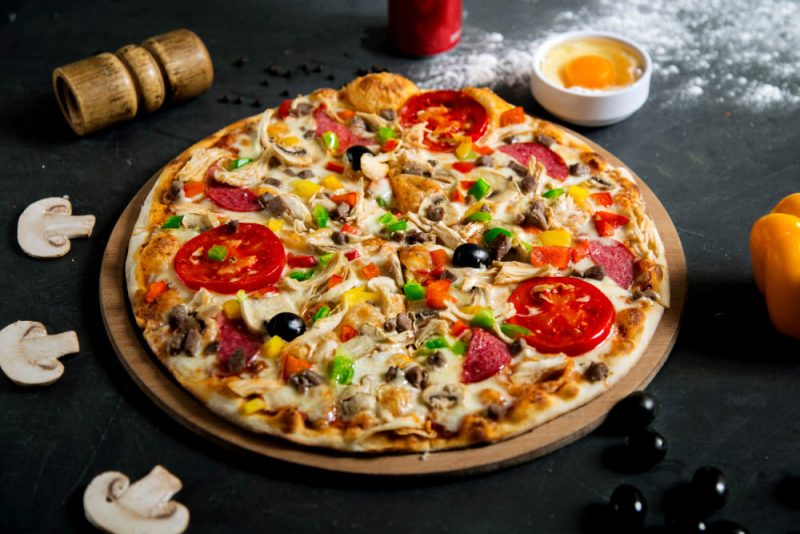 Hawaii Vegetarian Pizza